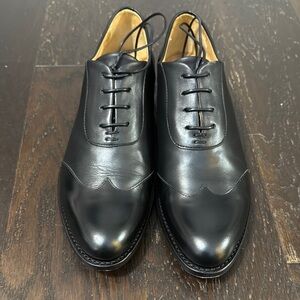 The Office of Angela Scott Classic Black Leather Ladies  Shoes